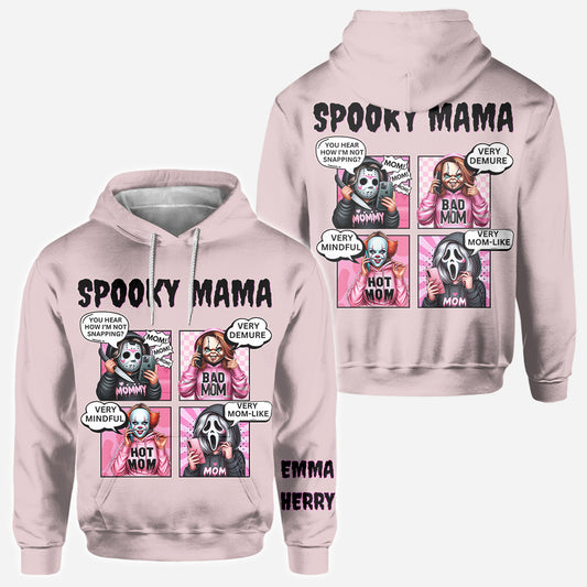 Very Demure, Very Mindful Mom - Personalized Mother All Over Shirt