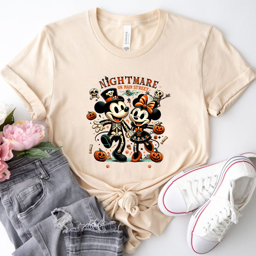 Nightmare On Main Street - Personalized Mouse T-shirt And Hoodie