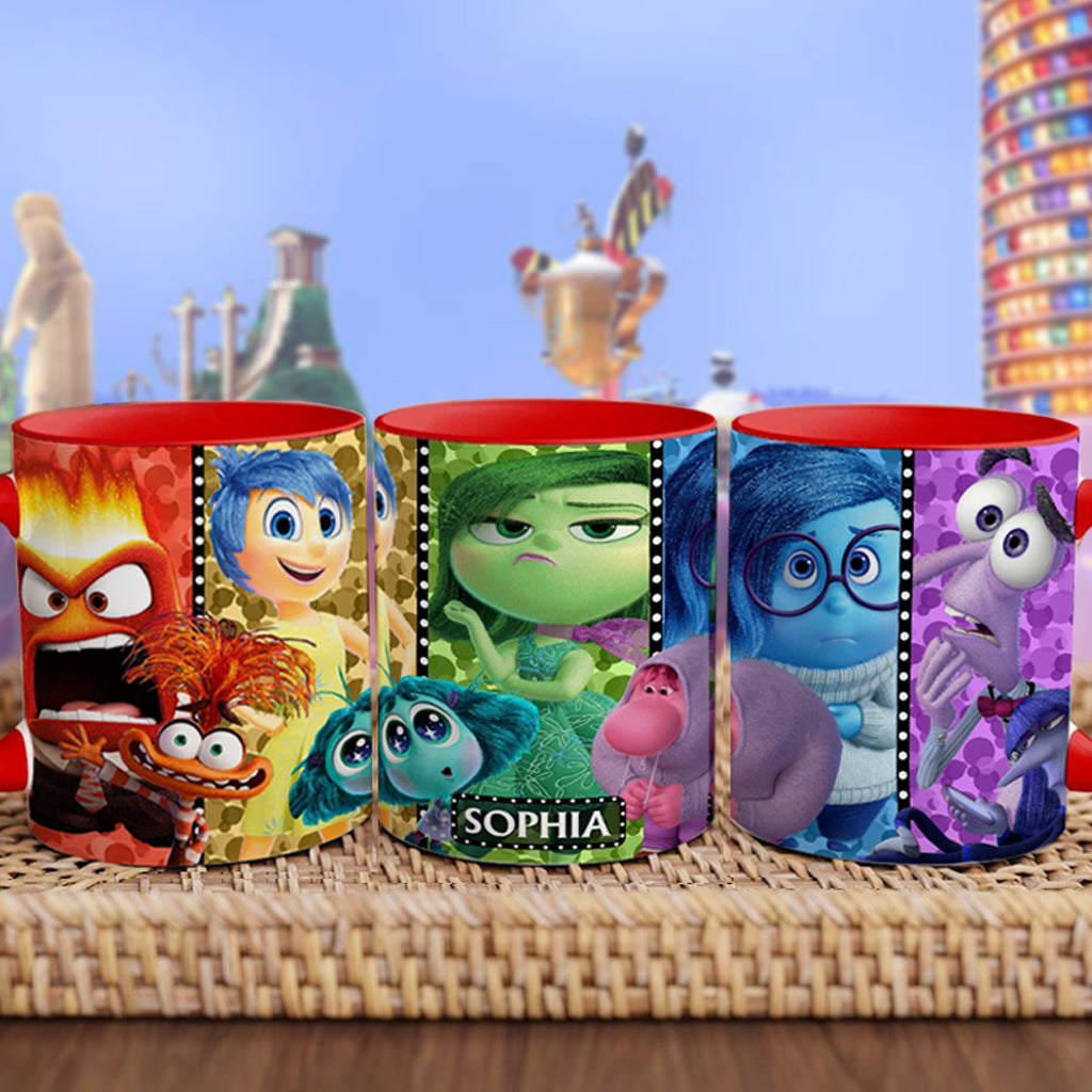 It's Ok To Feel All The Feels - Personalized Mouse Accent Mug
