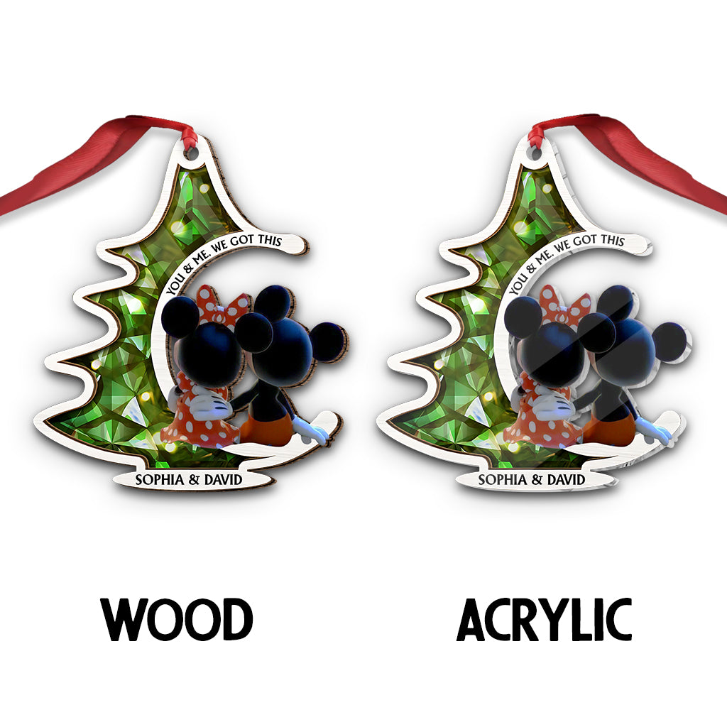 You & Me We Got This - Personalized Mouse Ornament