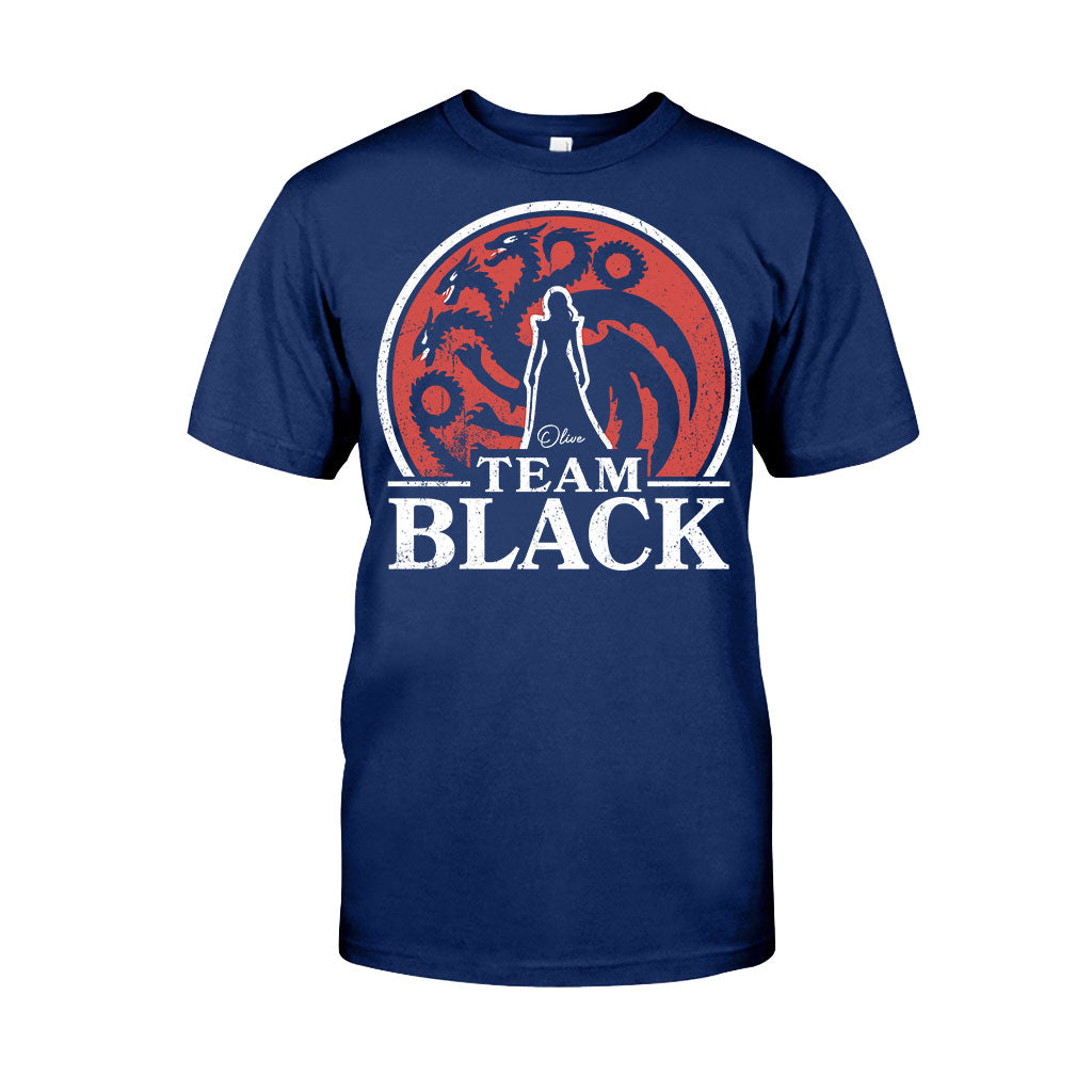 Team Black Vs Team Green - Personalized Thrones Game T-shirt And Hoodie