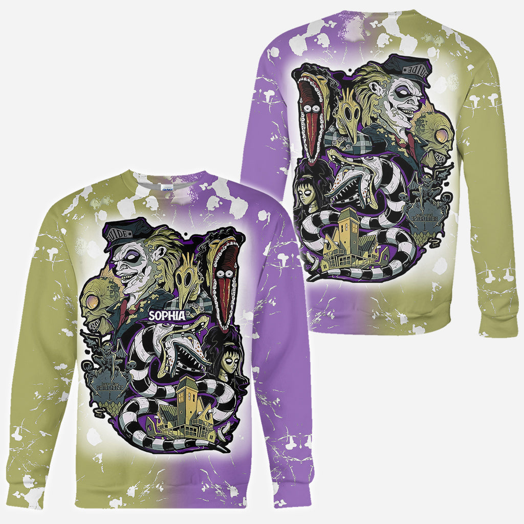 Never Trust The Living - Personalized All Over Shirt