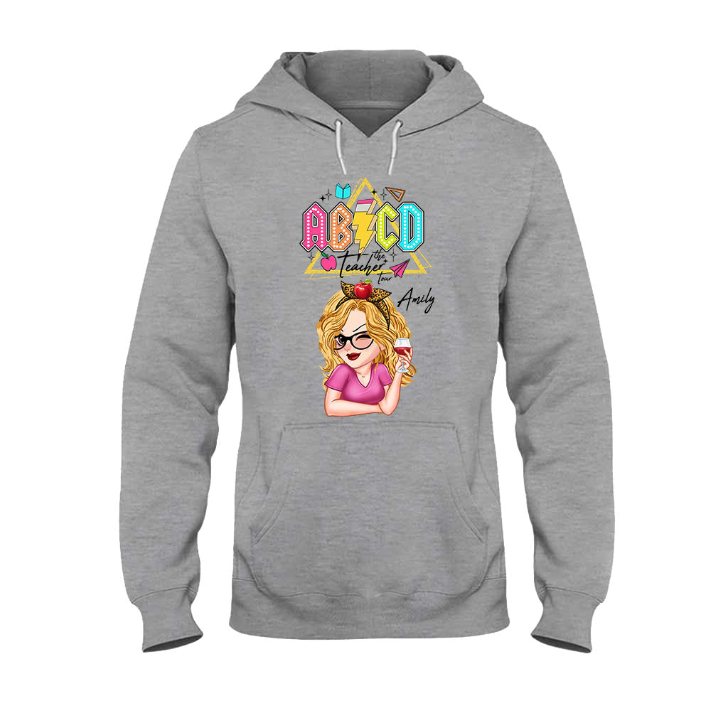 The Teacher Tour - Personalized Teacher T-shirt And Hoodie