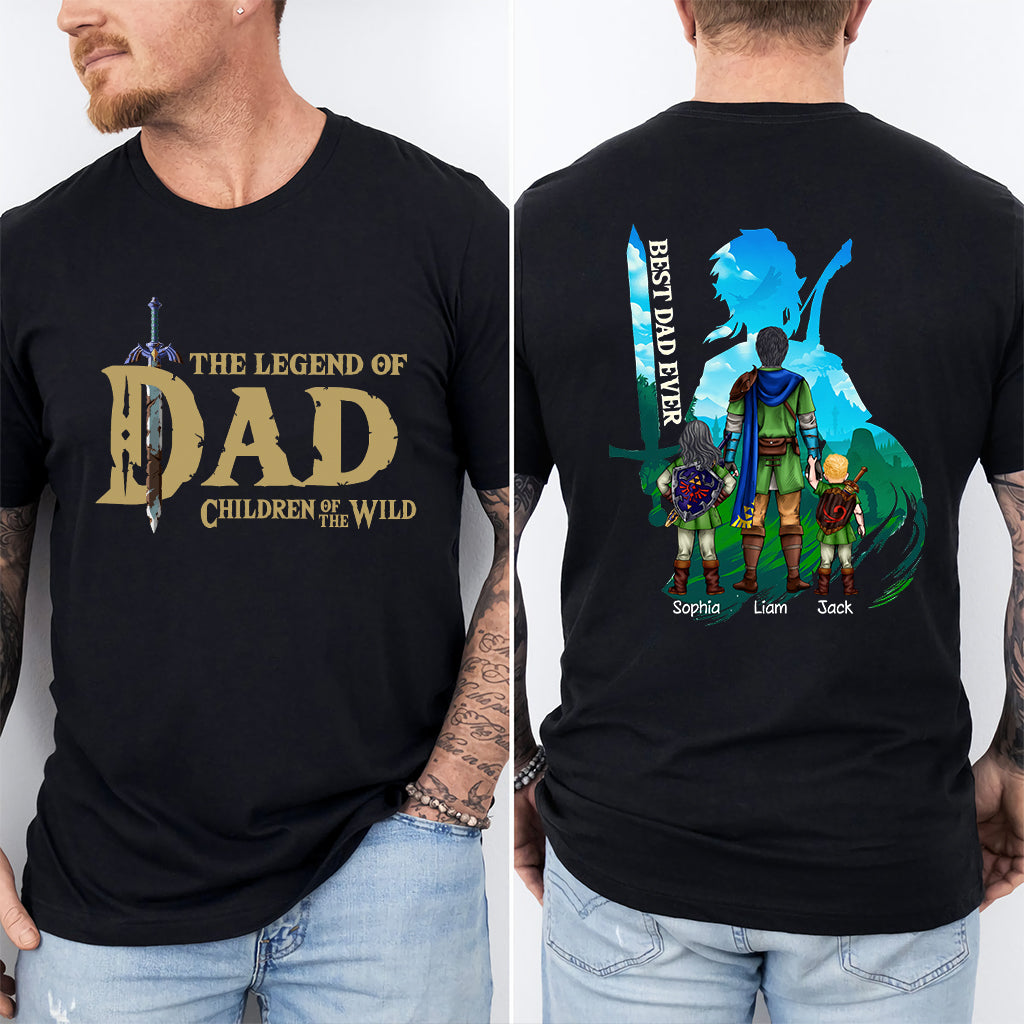 The Legend Of Dad The Hero's Legend T-shirt And Hoodie