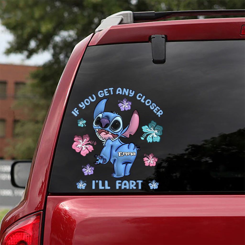 Blue Ohana - Personalized Ohana Decal Die Cut