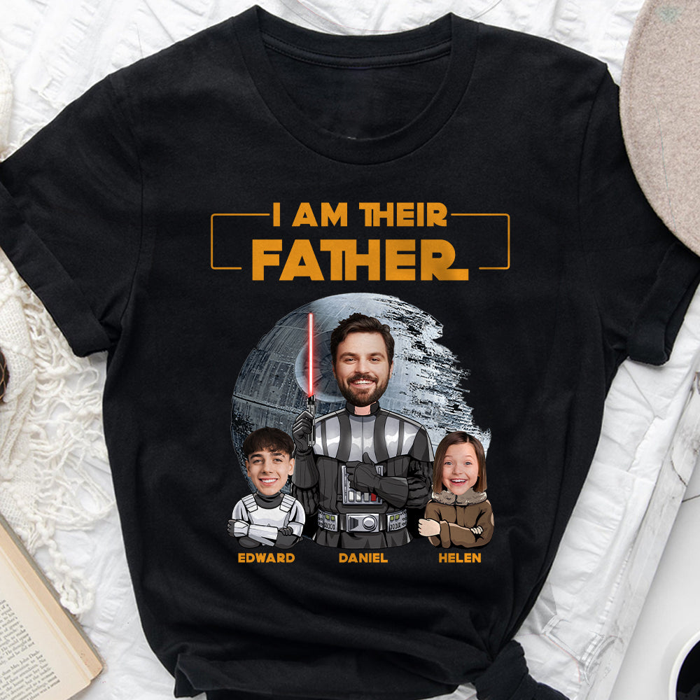 I Am Their Father - Personalized The Force T-shirt And Hoodie