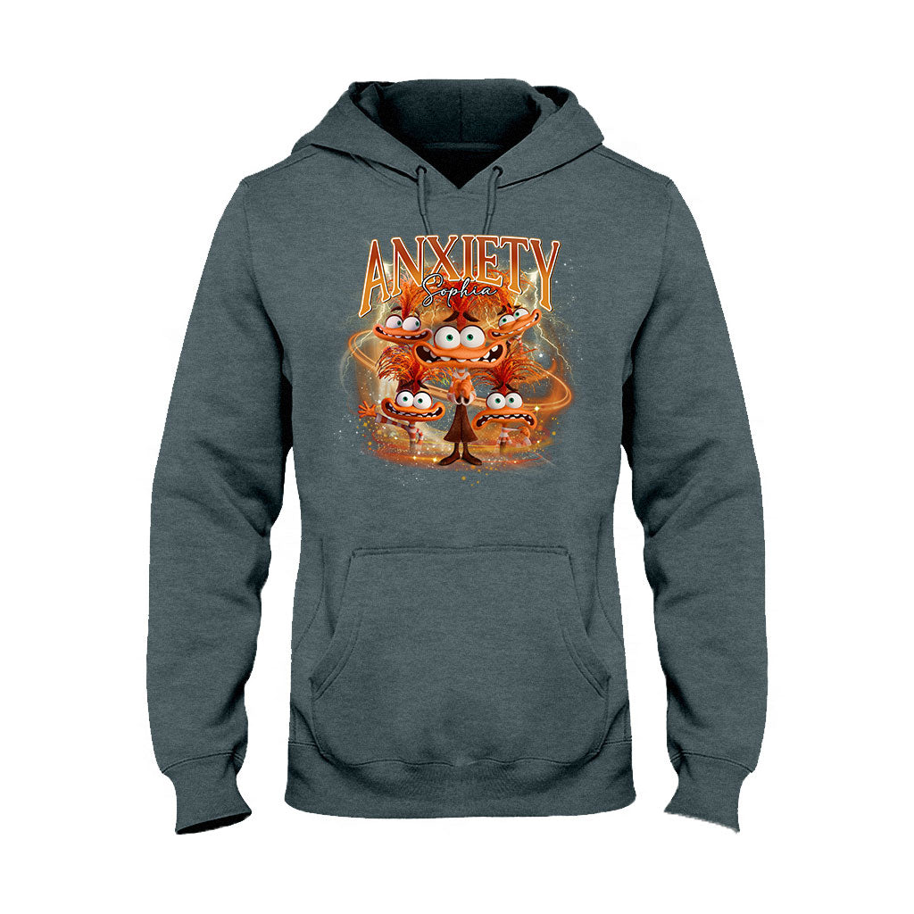 Vintage Bootleg Style Emotions - Personalized T-shirt And Hoodie