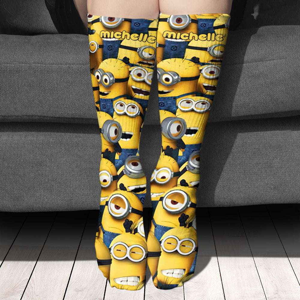 Cute Monster - Personalized Socks