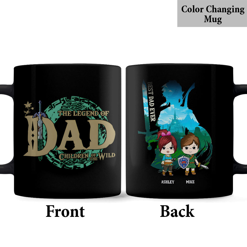 The Legend Of Dad/ Mom/ Nana... - Personalized The Hero's Legend Mug