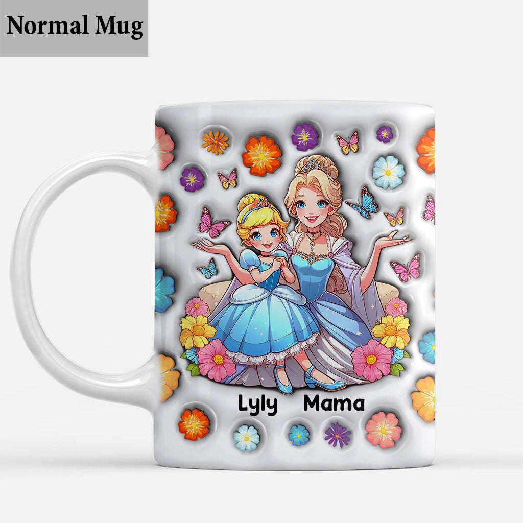 Chicano Royal Mother & Daughter - Personalized Mouse Mug