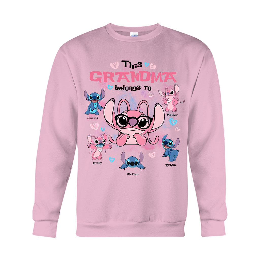 This Grandma Belongs To Custom Any Title - Personalized Mouse T-shirt And Hoodie