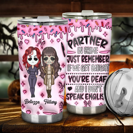 Partner In Crime - Personalized Tumbler