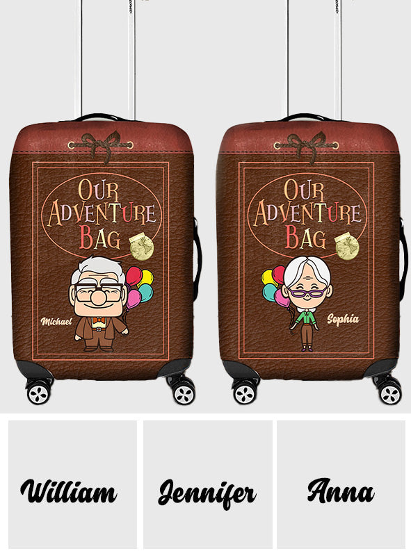 Our Adventure Bag - Personalized Mouse Luggage Cover