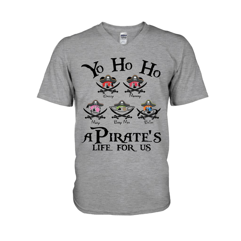 Yo Ho Ho Pirates Life For Us Family - Personalized Cruising T-shirt And Hoodie