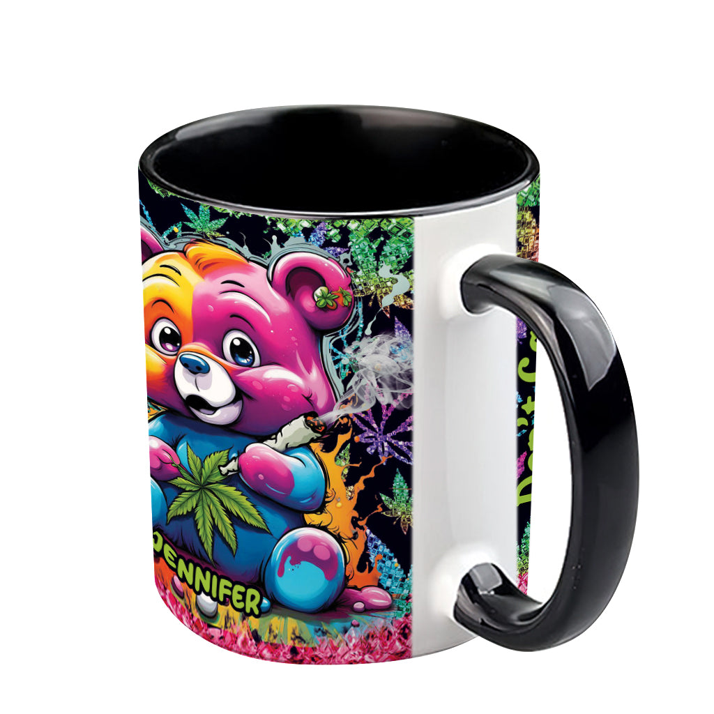 Don't Care Bear - Personalized Weed Accent Mug