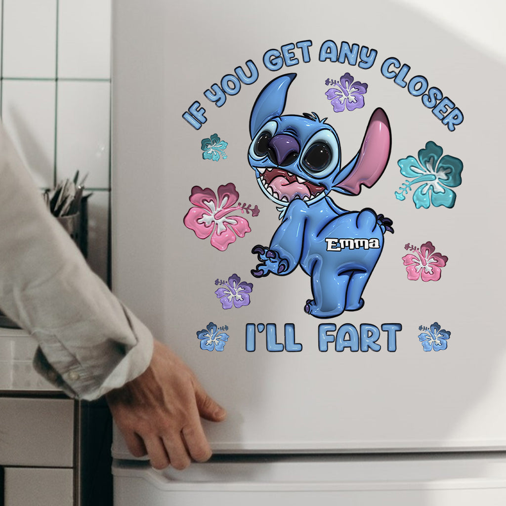 Blue Ohana - Personalized Ohana Decal Die Cut