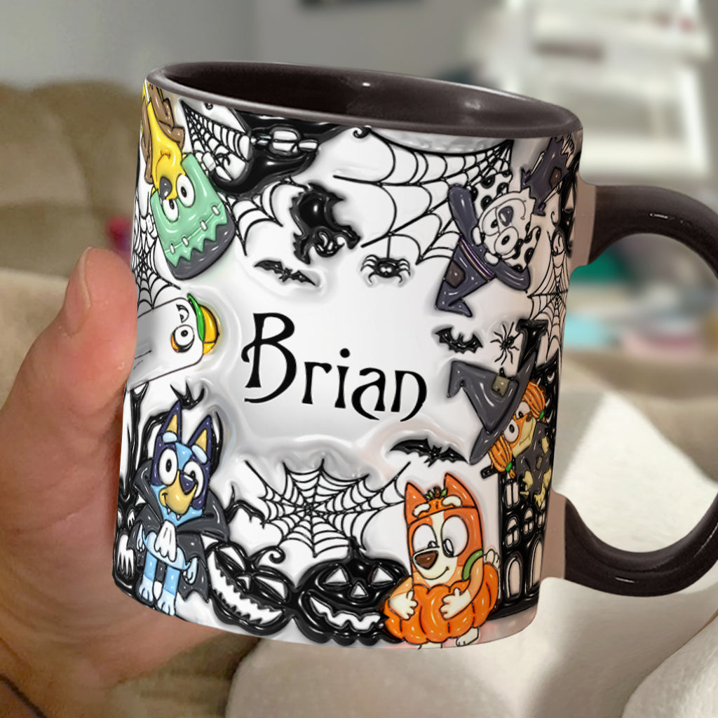 Happy Halloween - Personalized Accent Mug
