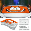 Funny Car Eyes Emotions Feel All The Feels - Personalized Car Sunshade