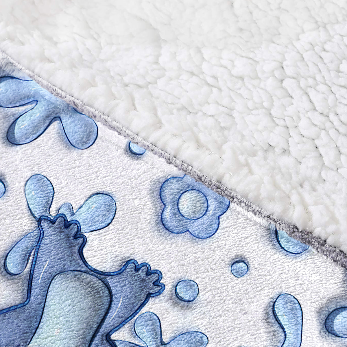 Blue Ohana - Personalized Ohana Blanket Hoodie
