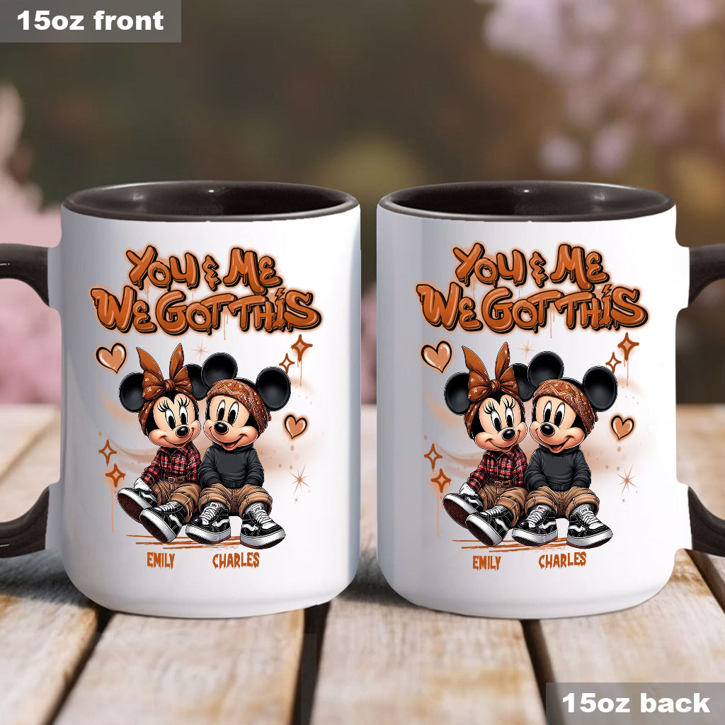 We Got This - Personalized Mouse Accent Mug