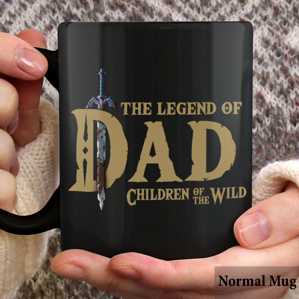 Dad The Legend Of Dad Any Title - Personalized The Adventurer Mug