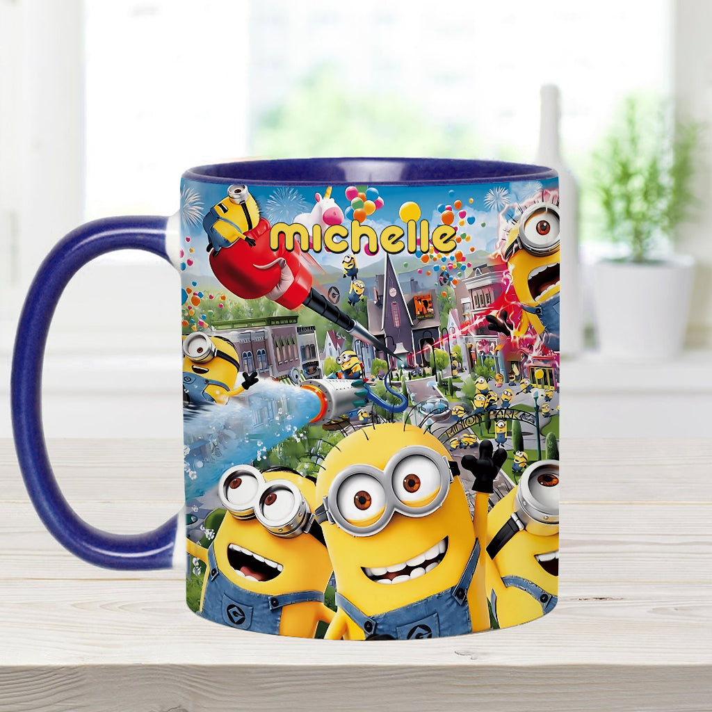 Having Fun - Personalized Accent Mug