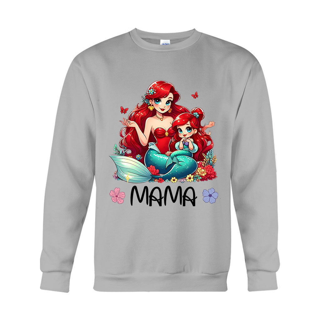 Chicano Royal Mother & Daughter - Personalized Mouse T-shirt And Hoodie