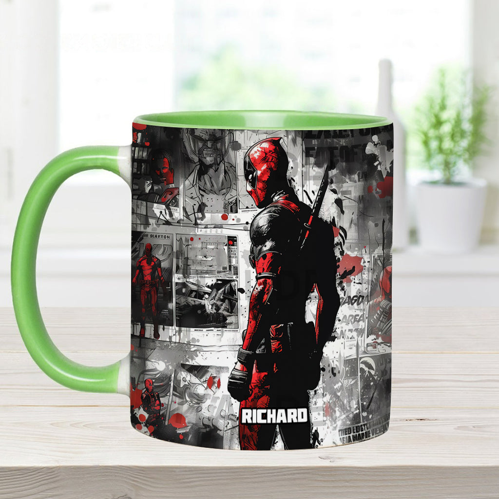 Anti-Hero - Personalized The Psychopath Accent Mug