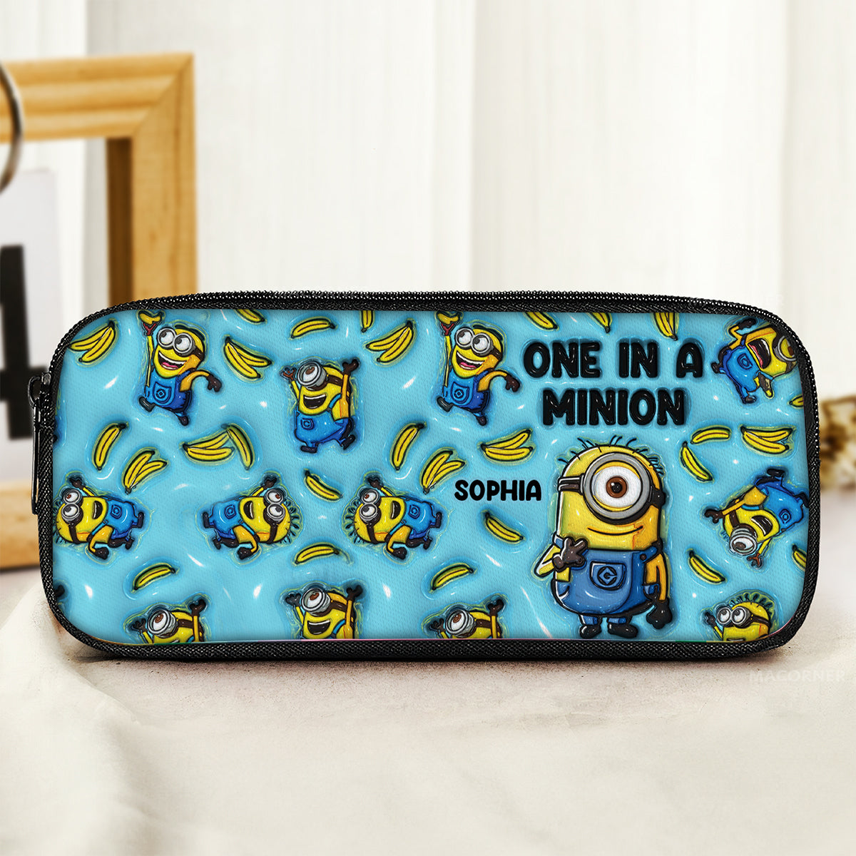 One In A Minion - Personalized Pencil Case