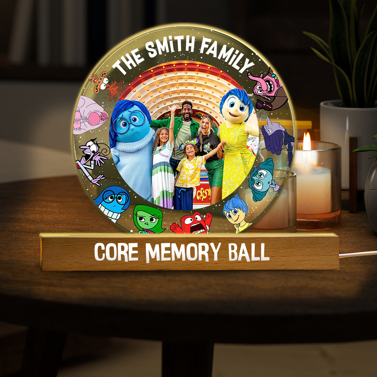 Core Memory Ball - Personalized Shaped Led Night Light