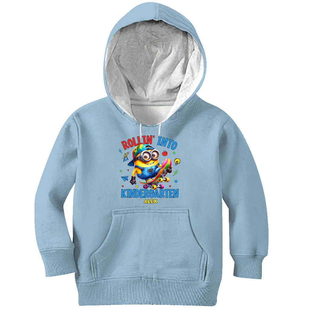 Rollin Into School - Personalized T-shirt And Hoodie