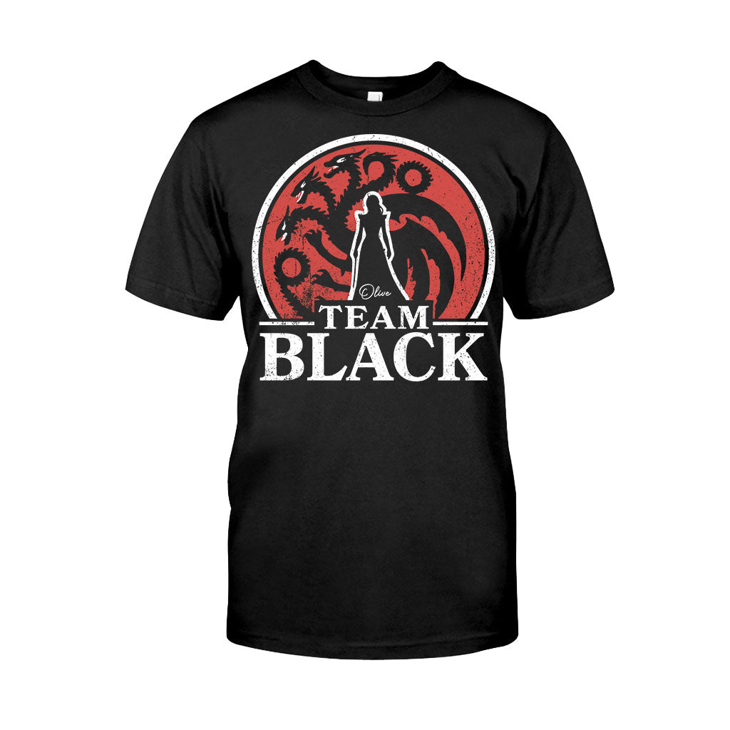 Team Black Vs Team Green - Personalized Thrones Game T-shirt And Hoodie