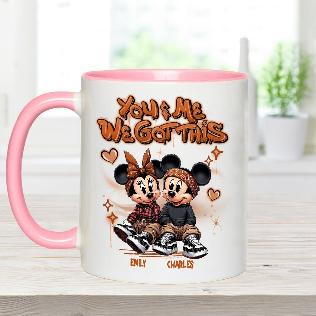 We Got This - Personalized Mouse Accent Mug