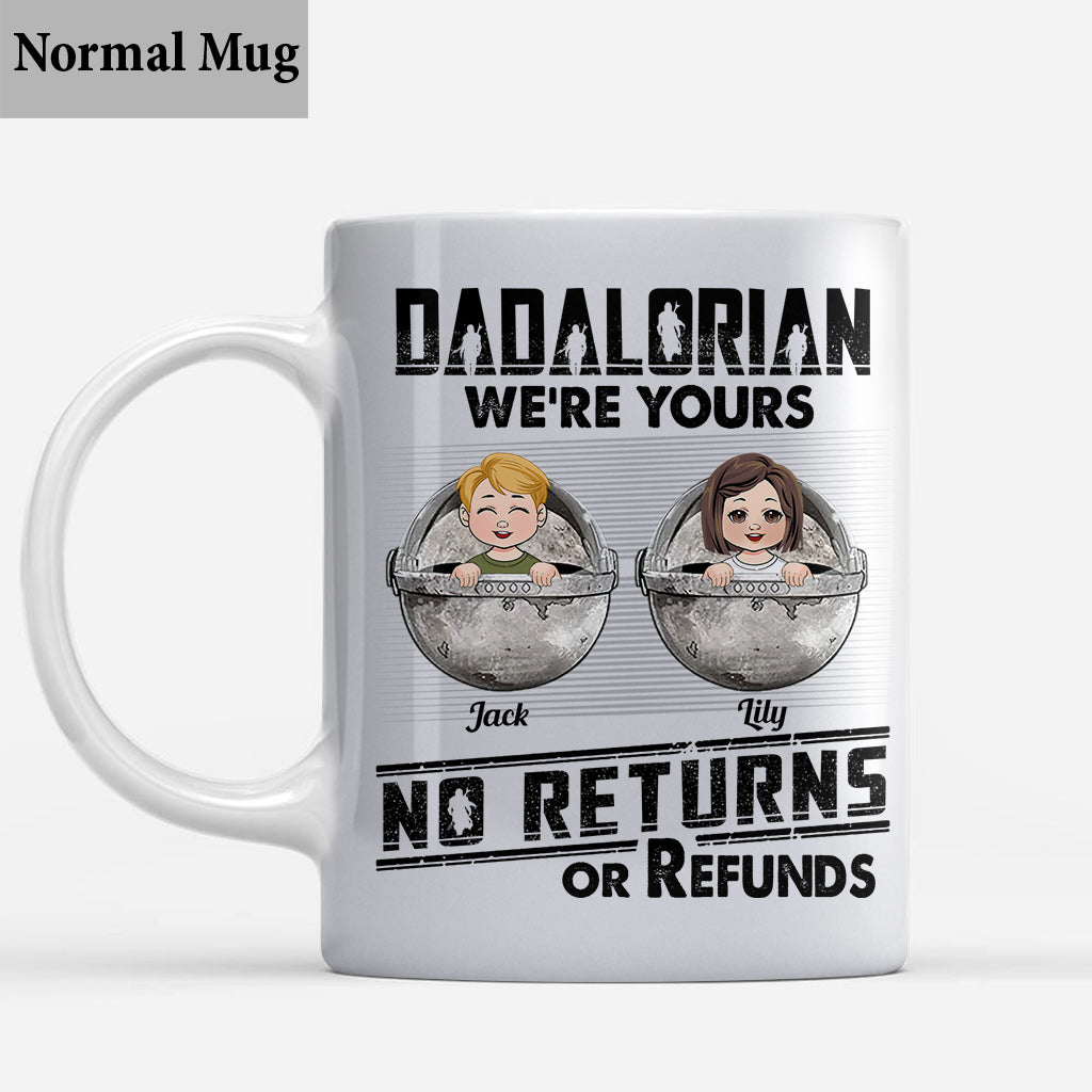 No Returns Or Refunds - Personalized The Force Mug