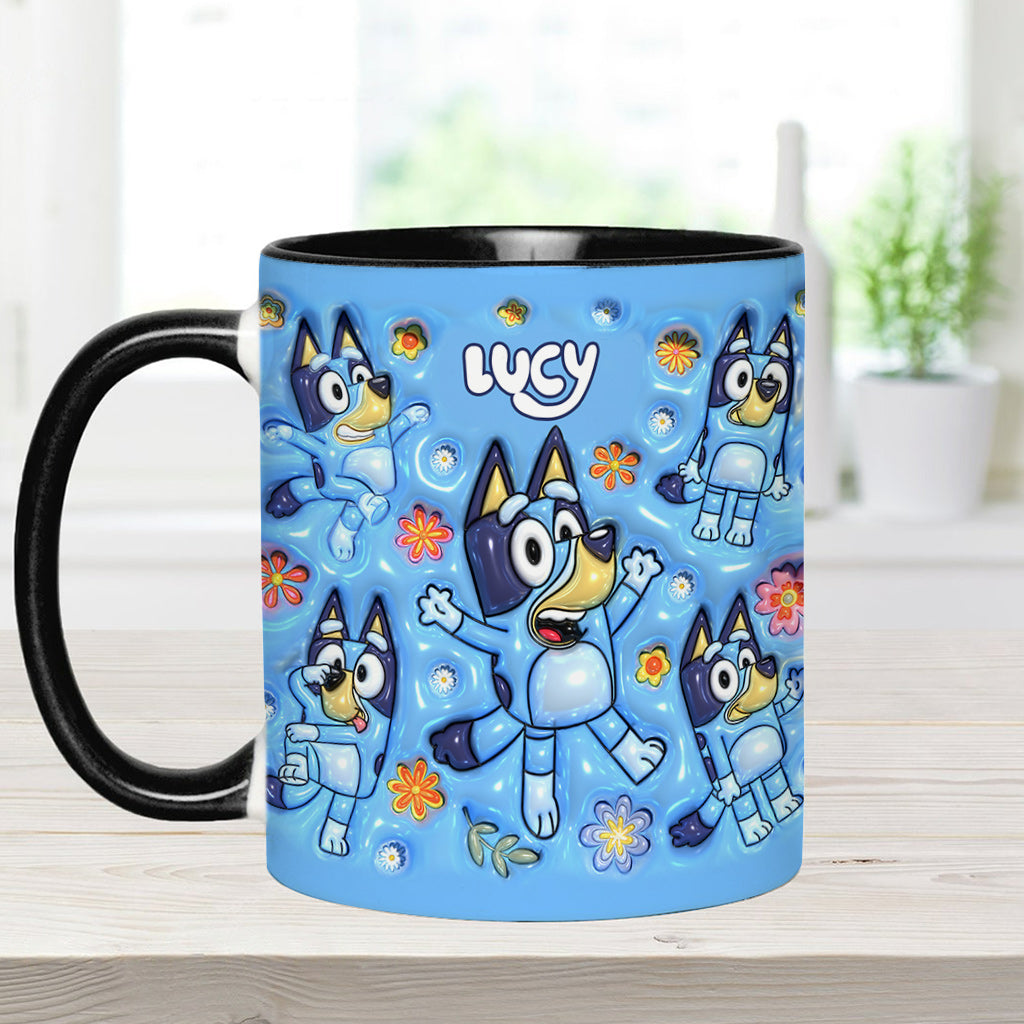 Cool Dog - Personalized Mouse Accent Mug