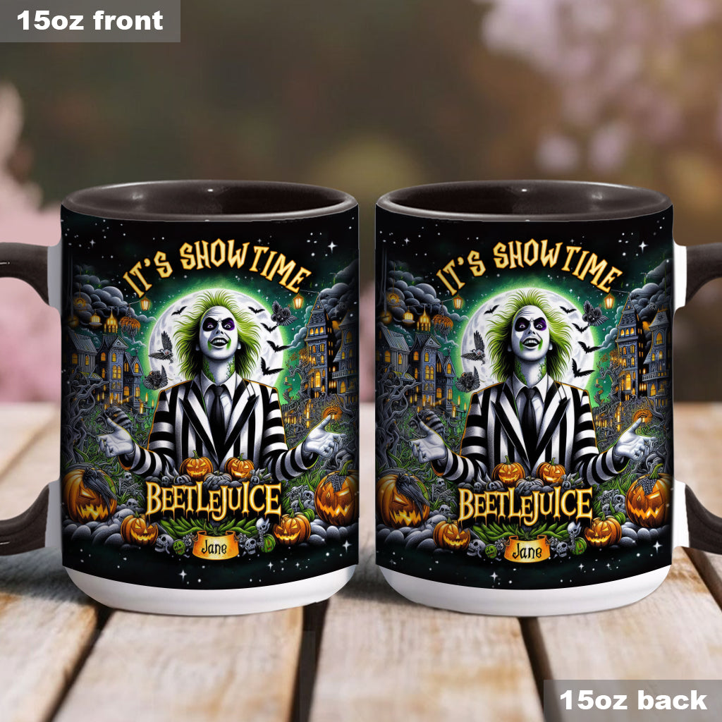 It's Showtime! - Personalized Accent Mug