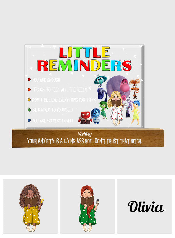 Little Reminders - Personalized Shaped Led Night Light