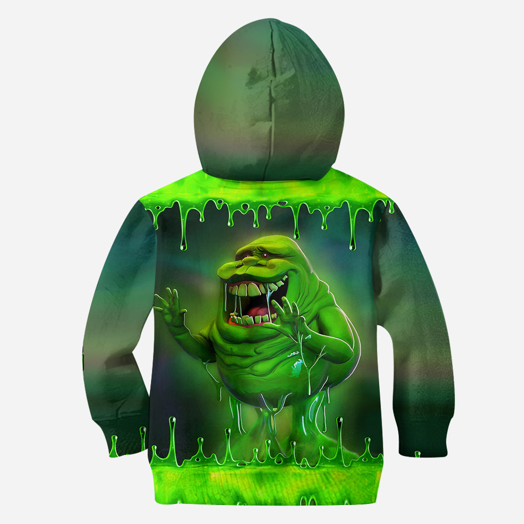 Green Ghost - Personalized Ghostbusters Hoodie and Leggings