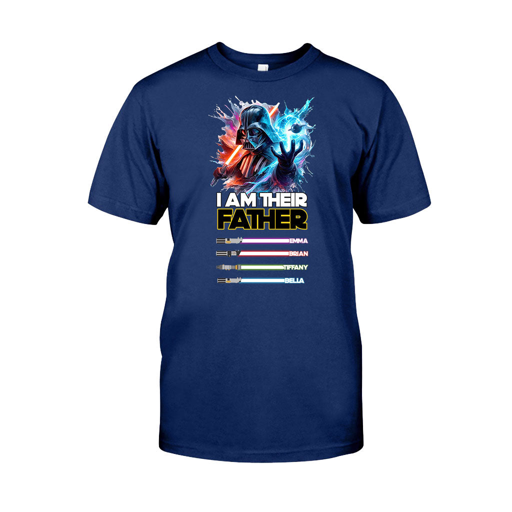 I Am Their Father - Personalized The Force T-shirt And Hoodie