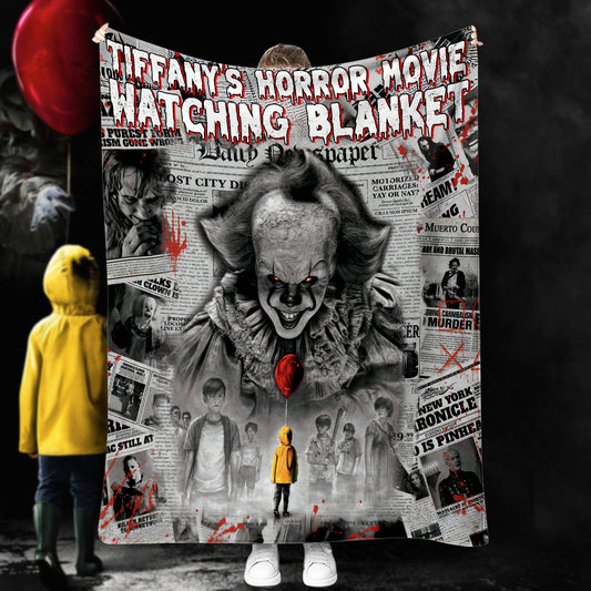 Horror Movie Blanket - Personalized Blanket