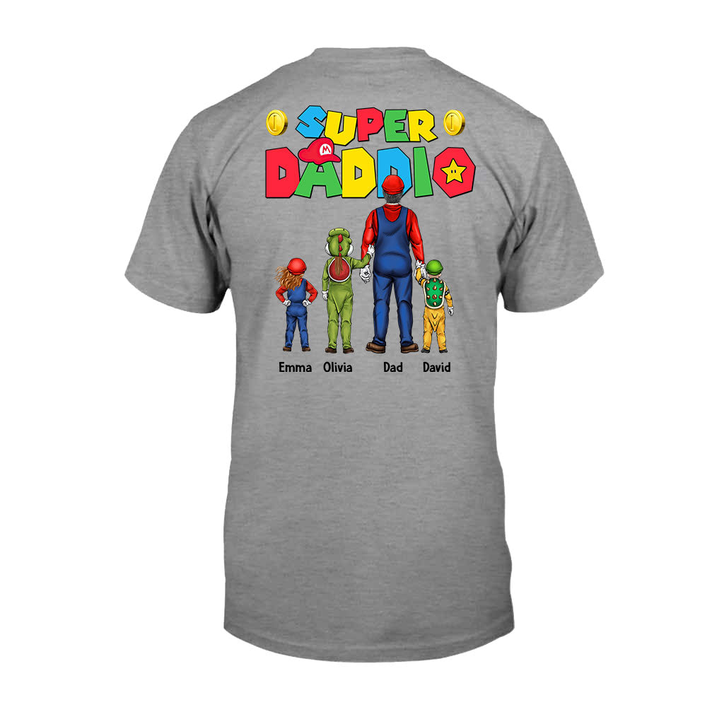 Super Daddio - Personalized Super Plumber T-shirt And Hoodie