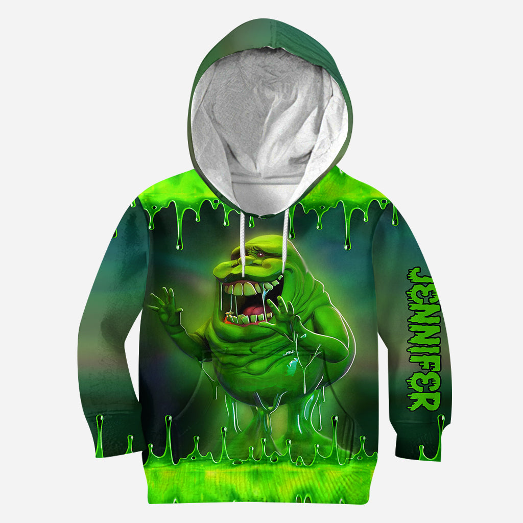 Green Ghost - Personalized Ghostbusters Hoodie and Leggings