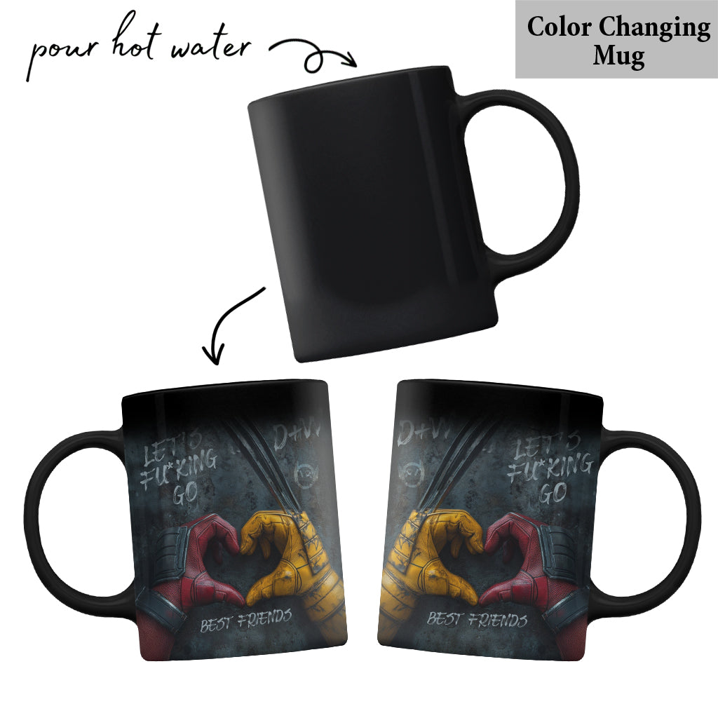 Let's Fu*cking Go - Personalized The Psychopath Mug