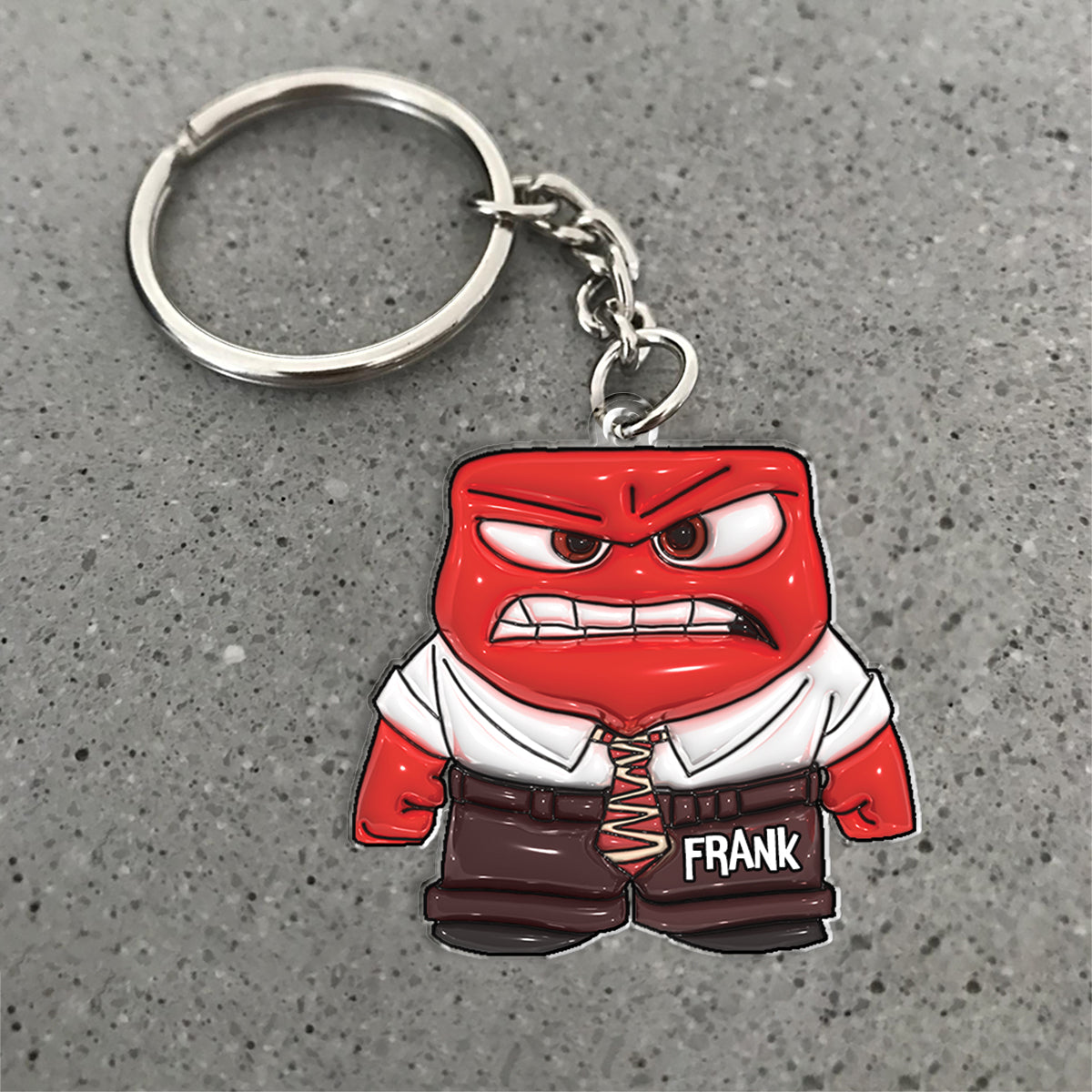 Every Emotion Is Valid - Personalized Keychain