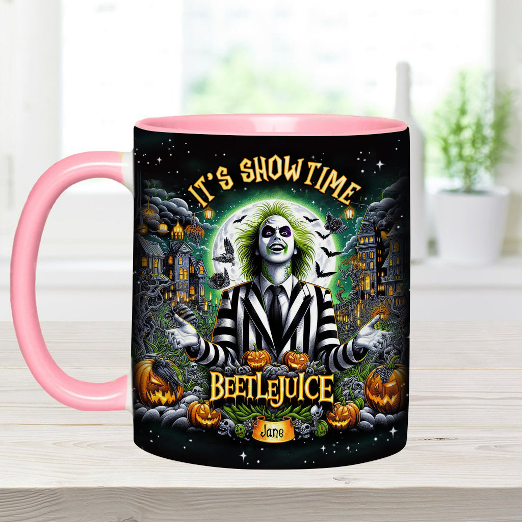 It's Showtime! - Personalized Accent Mug
