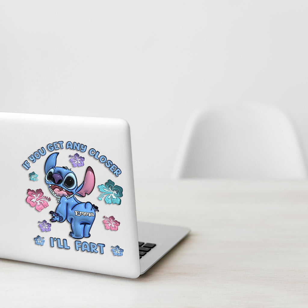 Blue Ohana - Personalized Ohana Decal Die Cut