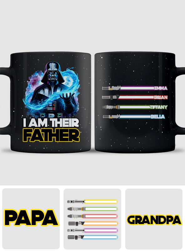 I Am Their Father - Personalized The Force Mug