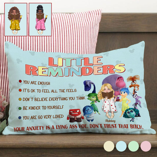 Little Reminders - Personalized Rectangle Pillow Cover