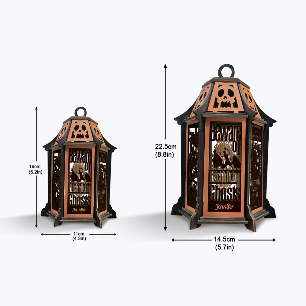Welcome Foolish Mortals - Personalized Mouse Laser Cut Lantern