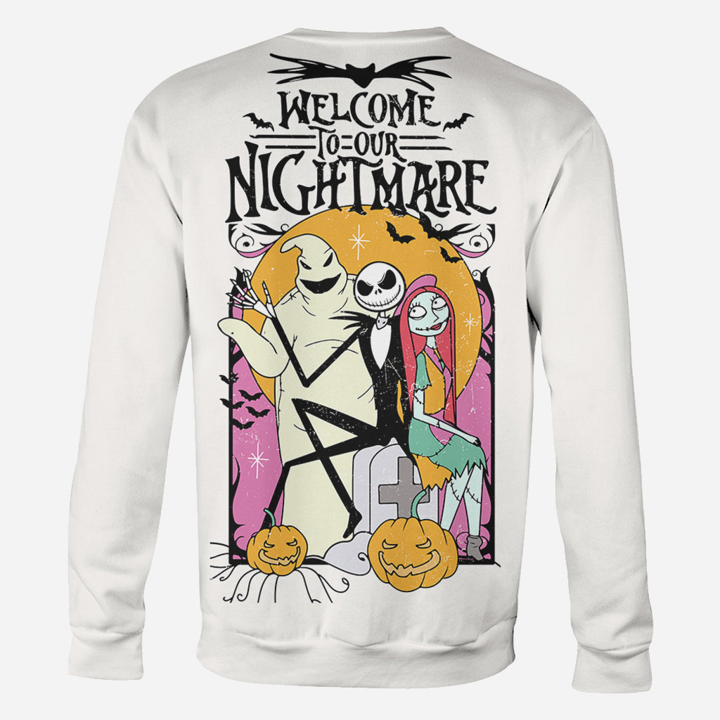 Welcome To Our NightMare - Personalized Nightmare All Over Shirt